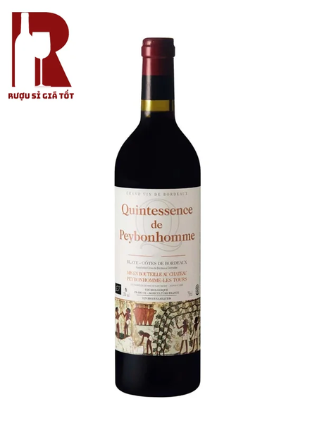 Rượu Vang Pháp Đỏ Quintessence de Peybonhomme Blaye Cotes De Bordeaux