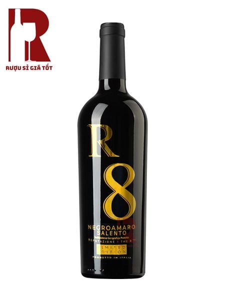 Rượu Vang Ý Đỏ R8 Negroamaro Limited Edition