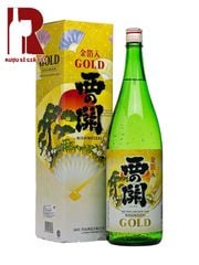 Rượu Sake Nishinoseki Gold Leaf