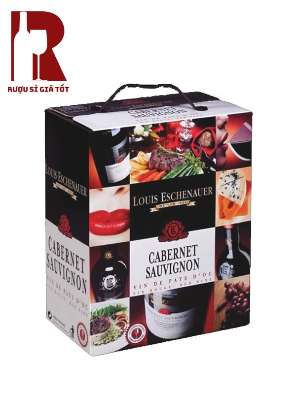 Rượu Vang Bịch Pháp Louis Eschenauer 3L - 5L