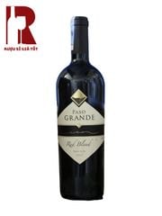 Rượu Vang Chile Đỏ Paso Grande