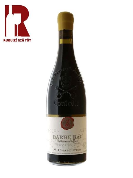Rượu Vang Pháp Đỏ M.Chapoutier Chateauneuf du Pape Barbe Rac