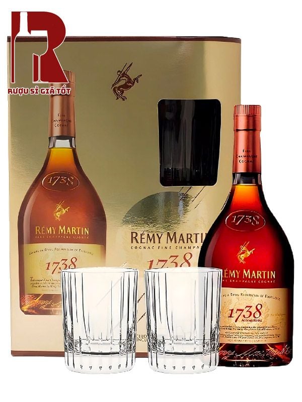 Rượu Remy Martin 1738 Accord Royal - Hộp Quà Tết