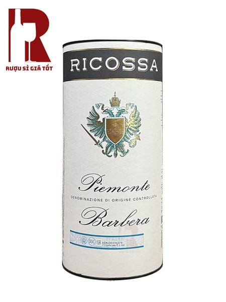 Rượu vang bịch dạng ống Ricossa Piemonte Barbera DOC