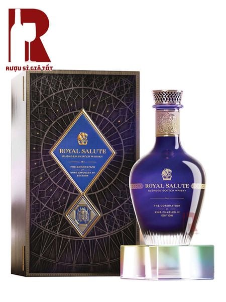 Rượu Chivas Royal Salute Coronation of King Charles III Limited Edition
