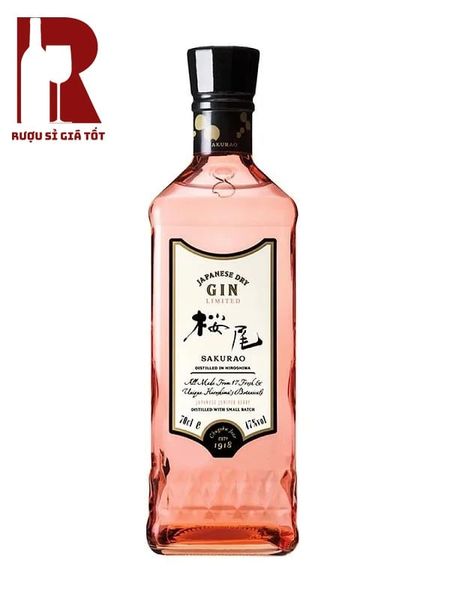 Rượu Gin Sakurao Limited Giá Rẻ