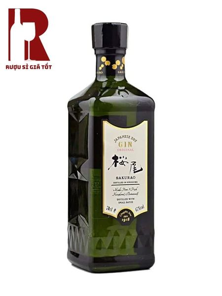 Rượu Gin Sakurao Original Giá Rẻ