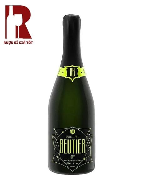 Rượu Vang Nổ Pháp Beutier Dry Có Đèn