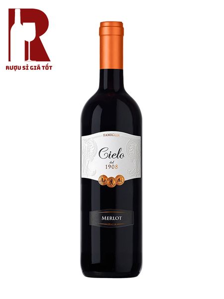 Rượu Vang Ý Đỏ Cielo Merlot