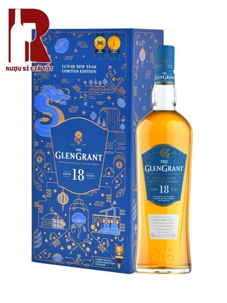 Rượu Whisky Glen Grant 18 Năm - Hộp Quà Tết