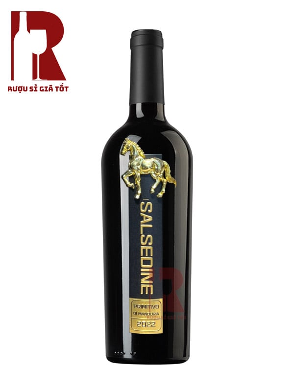Rượu Vang Ý Đỏ Salsedine Primitivo Di Manduria 15 Độ nhập khẩu