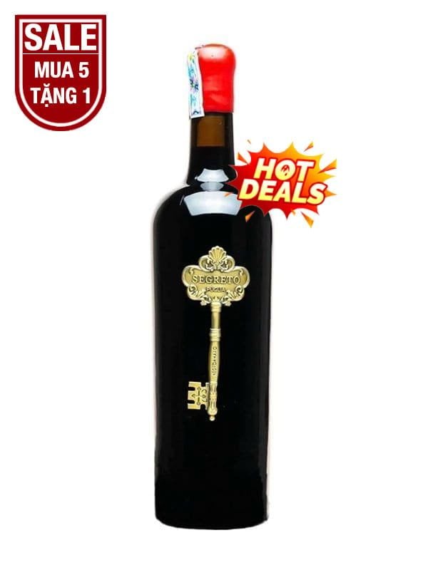 Rượu Vang Ý Đỏ Segreto Negroamaro - Vang Chìa Khóa