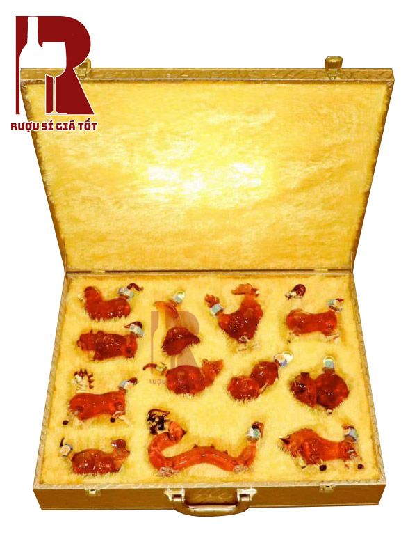 Set Rượu Linh Vật 12 Con Giáp Mini