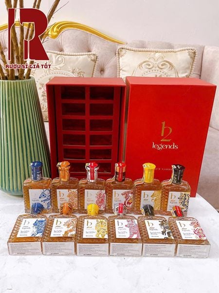 Set Rượu Mini 12 Con Giáp Legends Premium Blended Whisky