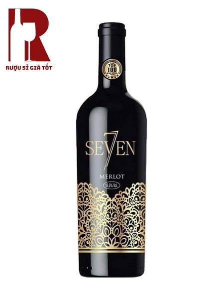 Rượu Vang Ý Đỏ Seven 7 Merlot