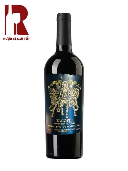 Rượu Vang Ý Đỏ Tacoste Primitivo Di Manduria DOC