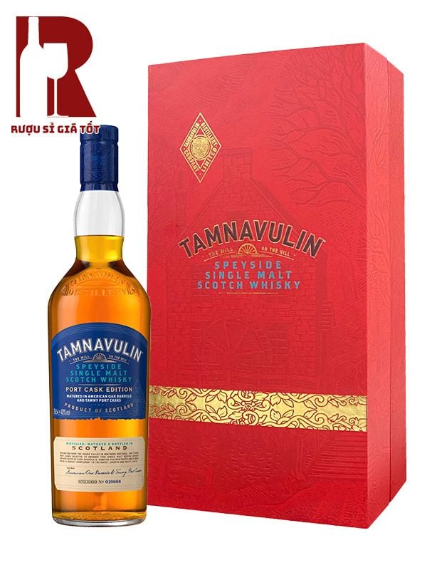 Rượu Tamnavulin Port Cask - Hộp Quà Tết 2026