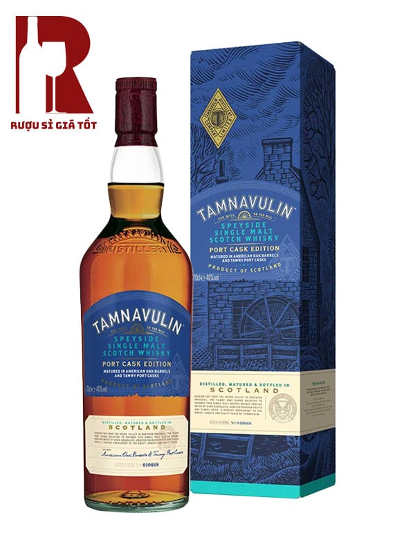 Rượu Whisky Tamnavulin Port Cask 700ml
