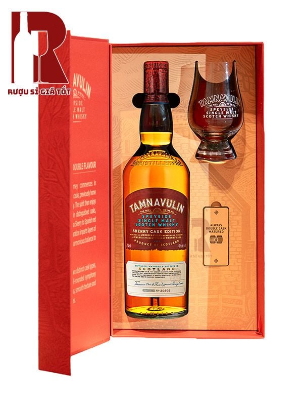 Rượu Tamnavulin Sherry Cask - Hộp Quà Tết 2026