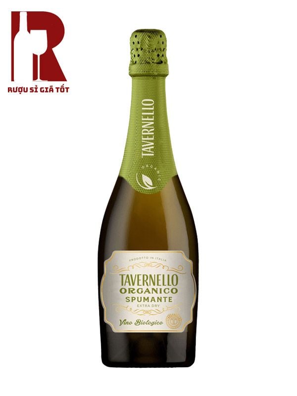 Rượu Vang Nổ Tavernello Organico Spumante Extra Dry
