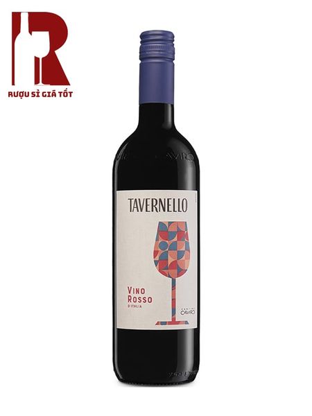Vang Ý Trắng Tavernello Vino Rosso d'Italia