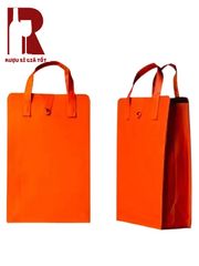 Túi Da Đựng Rượu 2 Chai Quai Mềm