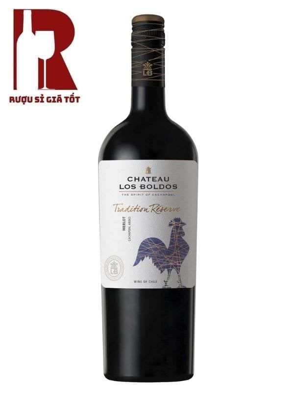 Rượu Vang Chile Đỏ Chateau Los Boldos Tradition Reserve Merlot