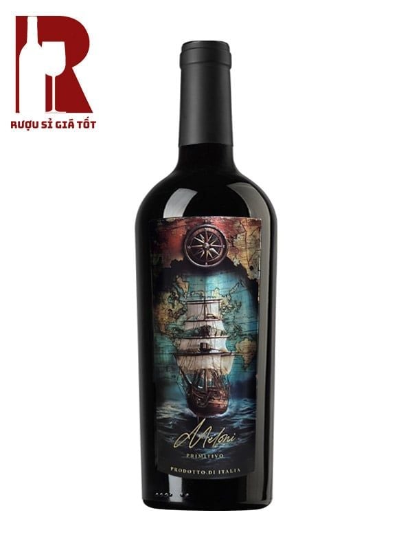 Rượu Vang Ý Đỏ Meloni Primitivo