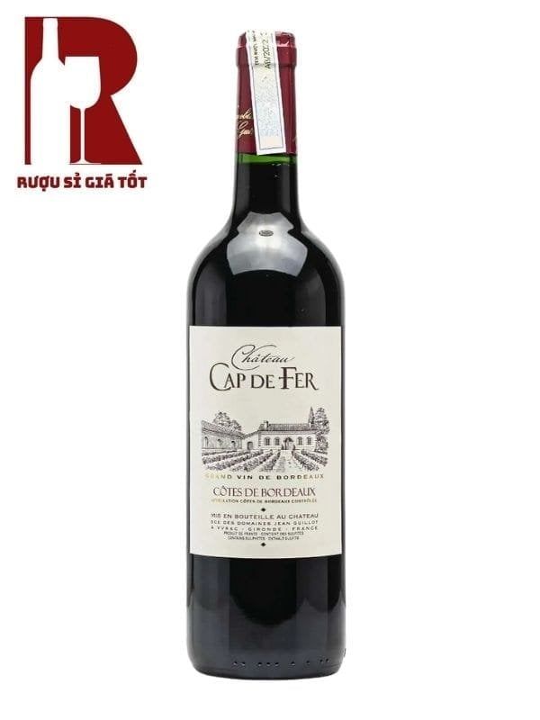 Rượu Vang Pháp Đỏ Chateau Cap de Fer Bordeaux Superieur