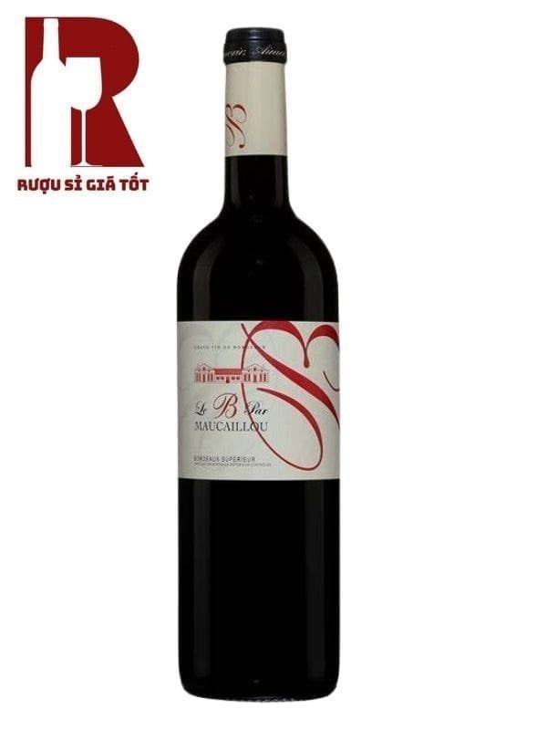 Rượu Vang Pháp Đỏ B de Maucaillou Bordeaux