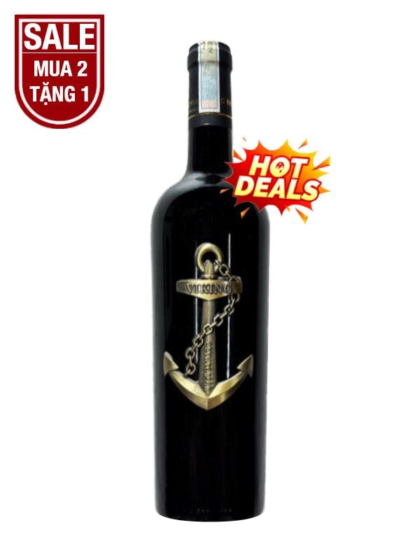 Rượu Vang Ý Đỏ Viking Negroamaro
