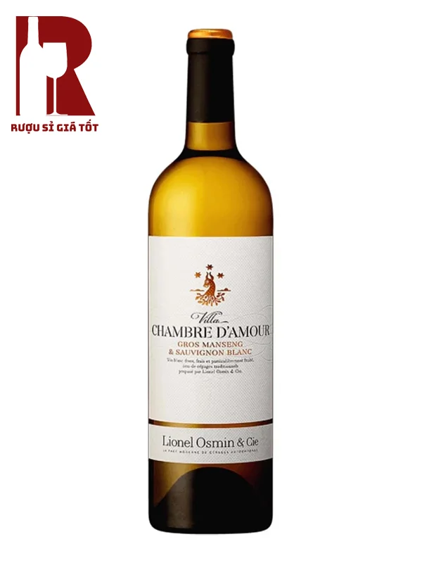 Rượu Vang Pháp Trắng Villa Chambre D'Amour Gros Manseng Sauvignon Blanc