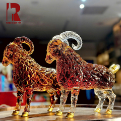 Rượu Linh Vật Dê Đinh Mùi - Whisky Dorlan - Dê Đứng Đại Thắng