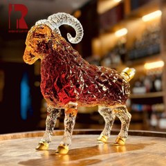 Rượu Linh Vật Dê Đinh Mùi - Whisky Dorlan - Dê Đứng Đại Thắng