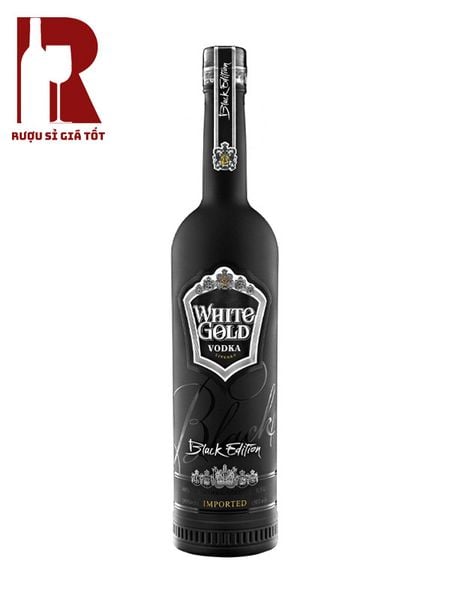 Rượu Vodka White Gold Black Edition