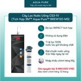  Cây Lọc Nước Uống Trực Tiếp CS3-1V (Tích Hợp Máy Lọc Nước 3M™ Aqua-Pure™ BREW120-MS) 