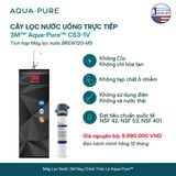  Cây Lọc Nước Uống Trực Tiếp CS3-1V (Tích Hợp Máy Lọc Nước 3M™ Aqua-Pure™ BREW120-MS) 