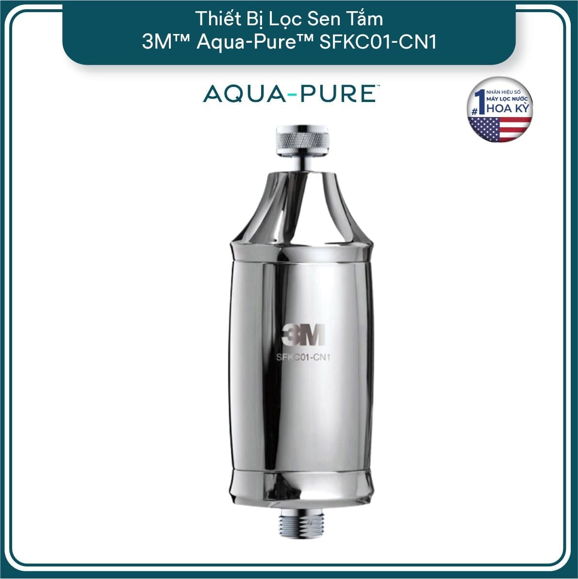  Thiết Bị Lọc Sen Tắm 3M™ Aqua-Pure™ SFKC01-CN1 