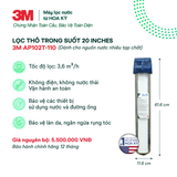  Lọc Thô 3M Trong Suốt 20" 3M AP102T 