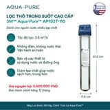  Lọc Thô Trong Suốt 3M™ Aqua-Pure™ AP102T - Tiền Lọc Xử Lý Nước 