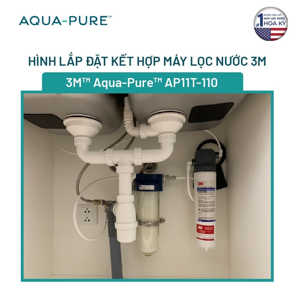  Lọc Thô Trong Suốt 3M™ Aqua-Pure™ AP11T-110 
