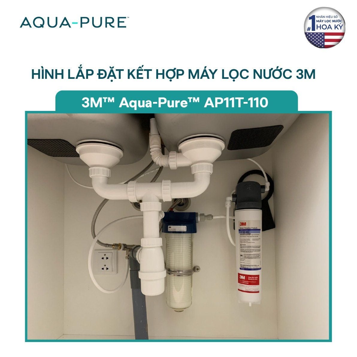  Lọc Thô Trong Suốt 3M™ Aqua-Pure™ AP11T-110 