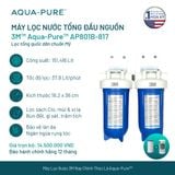  Máy Lọc Nước Tổng Đầu Nguồn Cao Cấp 3M™ Aqua-Pure™ AP801B-817 