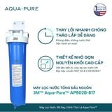  Máy Lọc Nước Tổng Đầu Nguồn Cao Cấp 3M™ Aqua-Pure™ AP802B-817 