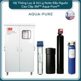  Hệ Thống Lọc Tổng Làm Mềm Nước 3M™ Aqua-Pure™ Dành Cho Biệt Thự - Villa - Có Tủ Đựng (Mã Sản Phẩm WTS150 & AP904) 