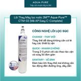  Lõi Thay Cho Máy Lọc Nước Để Bàn 3M™ Aqua-Pure™ CTM-02 (Mã Lõi C-Complete) 