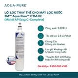  Lõi Thay Cho Máy Lọc Nước Để Bàn 3M™ Aqua-Pure™ CTM-02 (Mã Lõi C-Complete) 