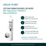  Lõi Thay Cho Máy Lọc Nước 3M™ Aqua-Pure™ ICE190-S & DP190 (Mã HF90-S) 