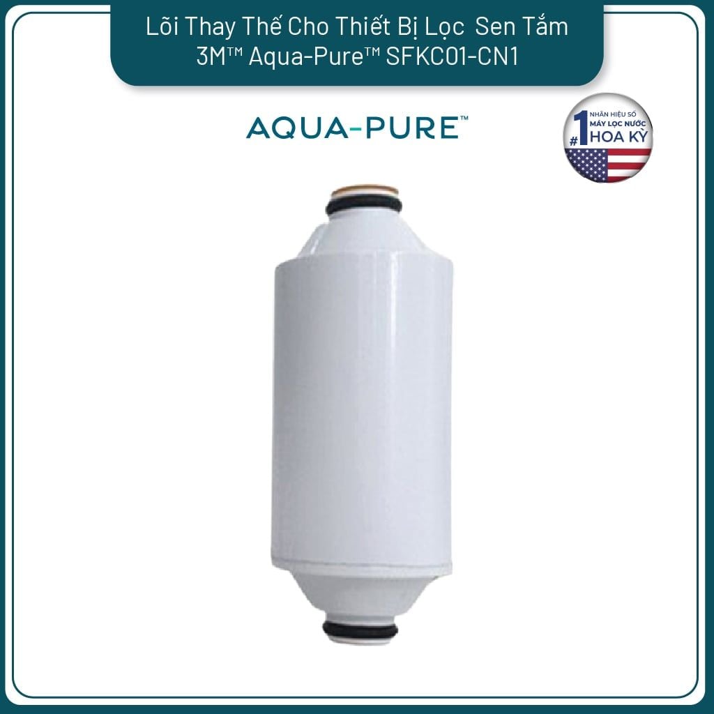  Lõi Lọc Thay Thế Cho Lọc Sen Tắm 3M™ Aqua-Pure™ SFKC01-CN1 
