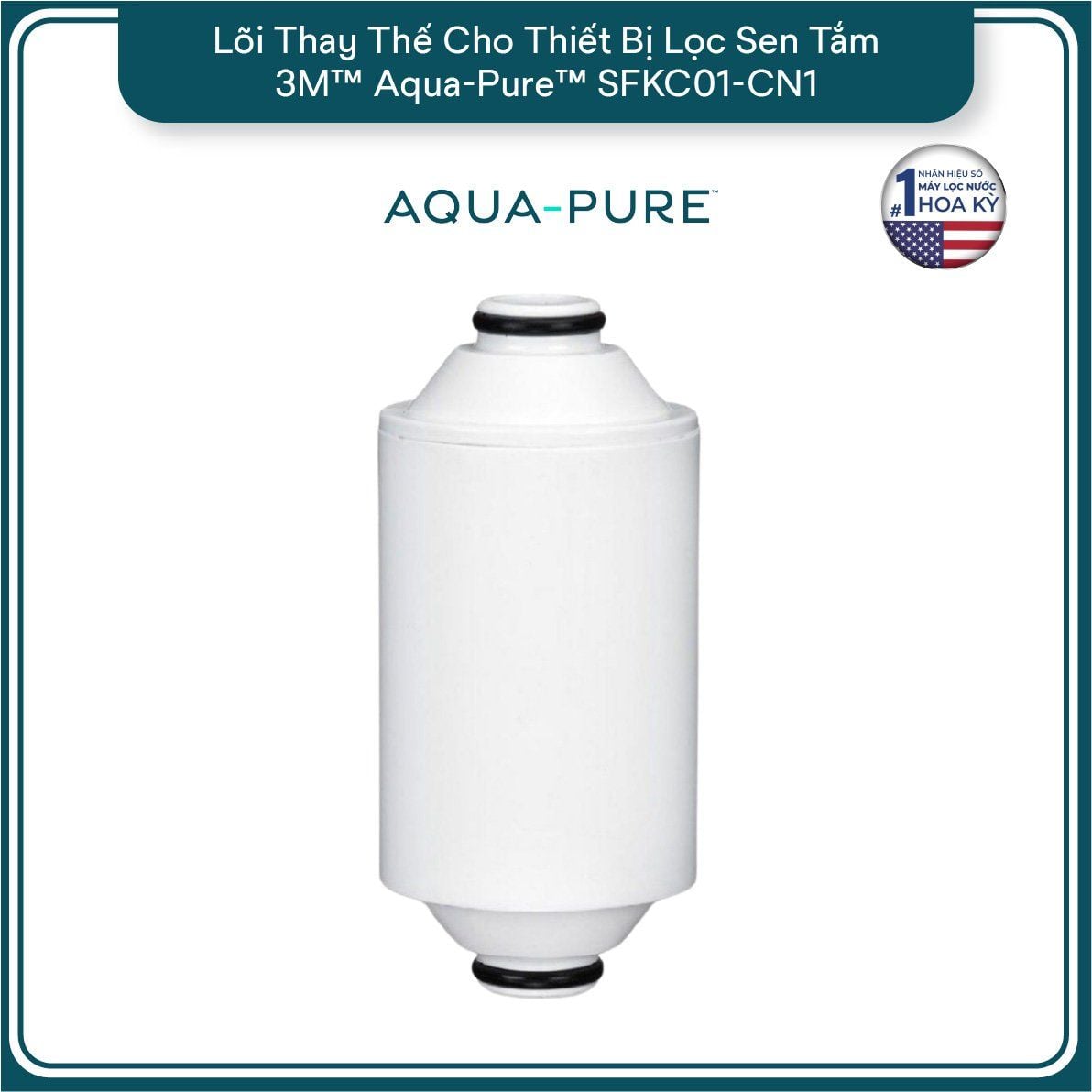  Lõi Lọc Thay Thế Cho Lọc Sen Tắm 3M™ Aqua-Pure™ SFKC01-CN1 